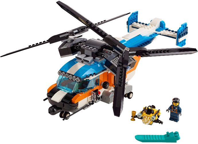 LEGO 31096 - Twin-Rotor Helicopter