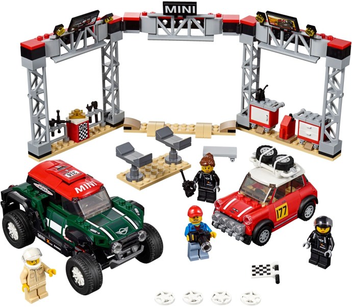 LEGO 75894 - 1967 Mini Cooper S Rally and 2018 MINI John Cooper Works Buggy