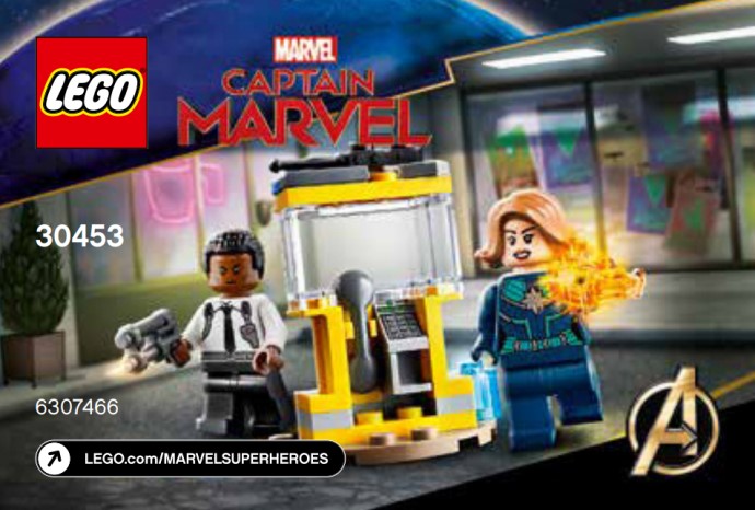 LEGO 30453 - Captain Marvel and Nick Fury