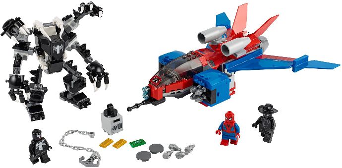 LEGO 76150 Spiderjet vs. Venom Mech