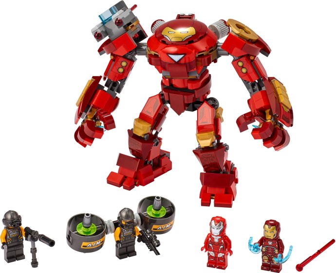 LEGO 76164 Iron Man Hulkbuster versus A.I.M. Agent