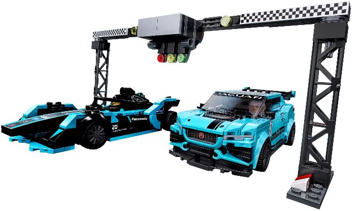 LEGO 76898 - Formula E Panasonic Jaguar Racing GEN2 Car & Jaguar I-PACE eTROPHY